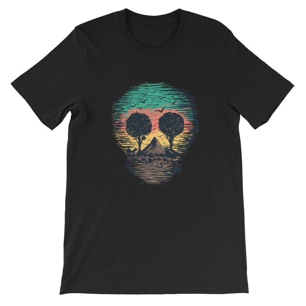 

Skull Nature T-Shirt. 100% Cotton Premium Tee NEW L
