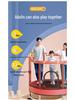 Indoor Family Trampoline with Safety Net for Kids and Adults