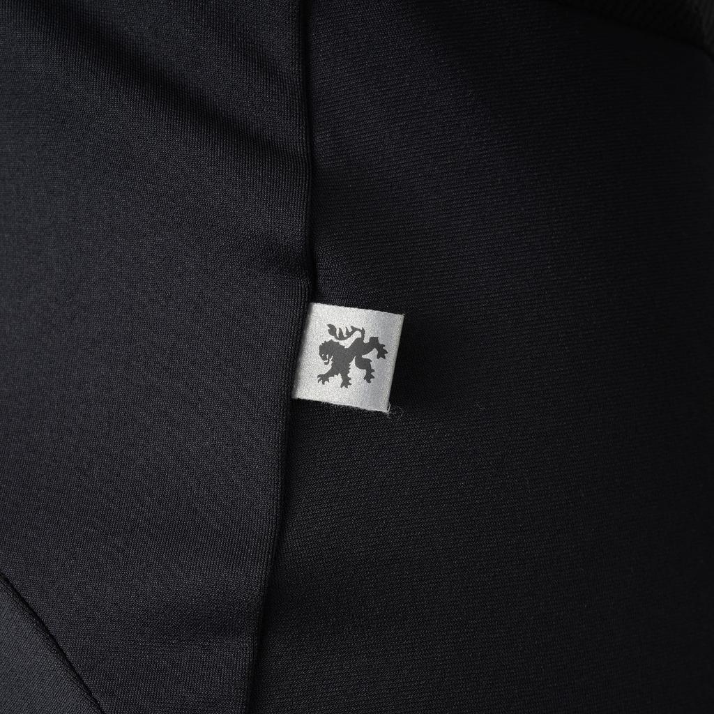 Lion De Kapelmuur Light Warm Bib Tights 2 with Pro Ride Size for Cycling Pad, Black, L, Fall/Winter (10°C-15°C)