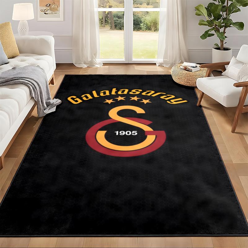 Galatasaray Carpet Door Mat for Living Room or Bedroom Protective Mat Under Chair Office Decoration Christmas Gift Birthday Present