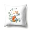 Thanksgiving Pillowcase Blessing Maple Leaf Pumpkin Sofa Cushion Cover Office Home Living Room Pillowcase