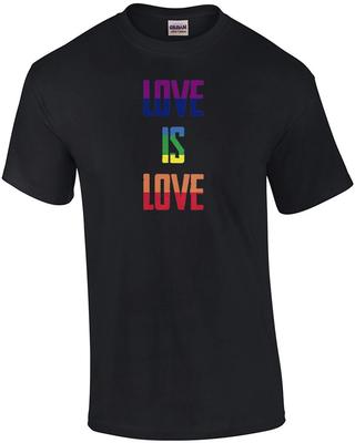 Love Is Love Rainbow - Gay Pride T-shirt
