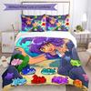 Set Biancheria da Letto 3 Pezzi Pixel Game Chiusura Copripiumino Include 1 Copripiumino & 2 Federe per Tutte le Stagioni Camera da Letto Casa Arredamento Stanza dello Studente