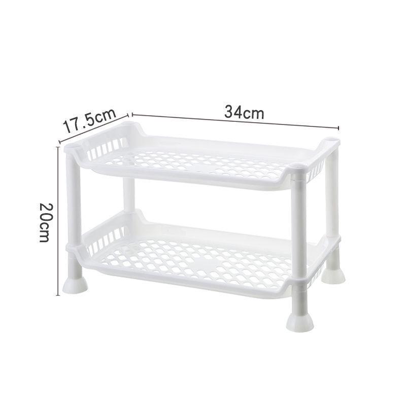 Multi-Purpose Floor-Standing Storage Rack for Kitchen, Bathroom, and Dorms