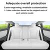 TCYZ For Tesla New Model Y Juniper 2025 Full Set Seat Covers Leather Breathable Car Seat Cover Cushion Protector Replacement
