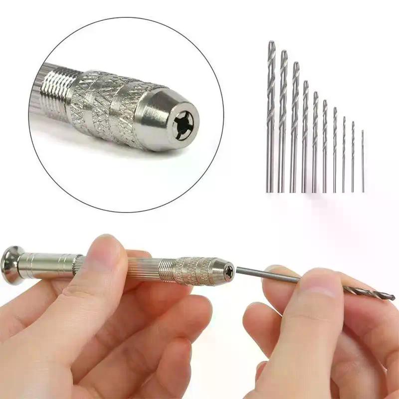 Nail Drill Pierce Bit For Jewelry Open Ring Nail Art Decorative Piercing Tungsten Steel Grinding Head Precise Hole Punching Tool