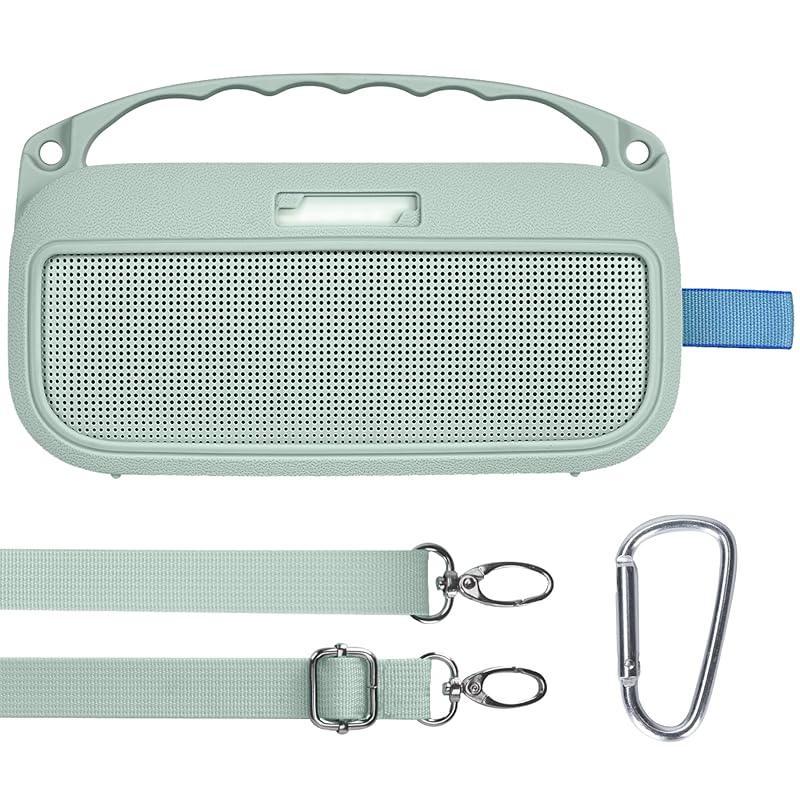 

Bose compatible with Lebakort silicone case SoundLink Flex Portable Speaker (2nd generation) portable outdoor wireless Bluetooth speaker (Alpine Sage