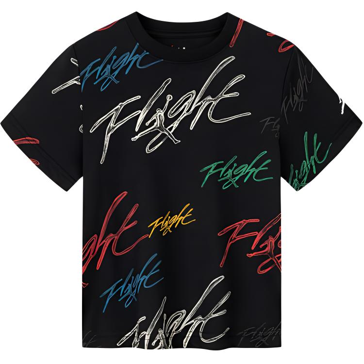 

New Nike T Shirt SS24 Jet Black Kids HJ2009-100 120/60