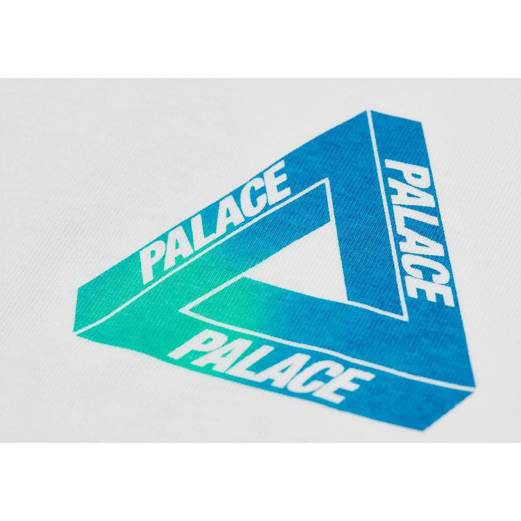 Palace Reacto Tri-Ferg T-Shirt White Unisex Tops P24ES029