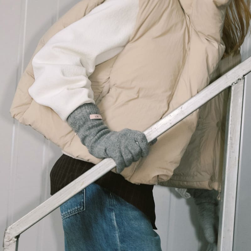 LCVE WOOL KNIT GLOVES [3COLORS]