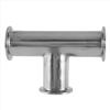 BHBL 1,5 Zoll 38 mm Sanitär-Tri-Clamp 3-Wege-T-Stück 304 Edelstahl Sanitärer Ferrule-T-Stück-Verbinder Rohrverschraubung