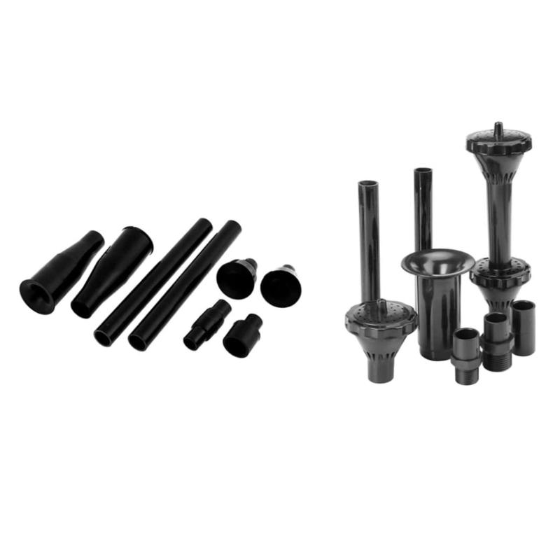 Plastic Fountain Nozzles Replacement Water Sprays Heads Kits For Fishtanks Garden Pond Swimming Pool Decoration