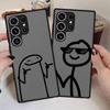 Cool Line People Funda Back Phone Cover Case for Samsung Galaxy S20 FE Note 20 Ultra 10+ S22 S25 Ultra S26 S23 FE S21 S24 Plus