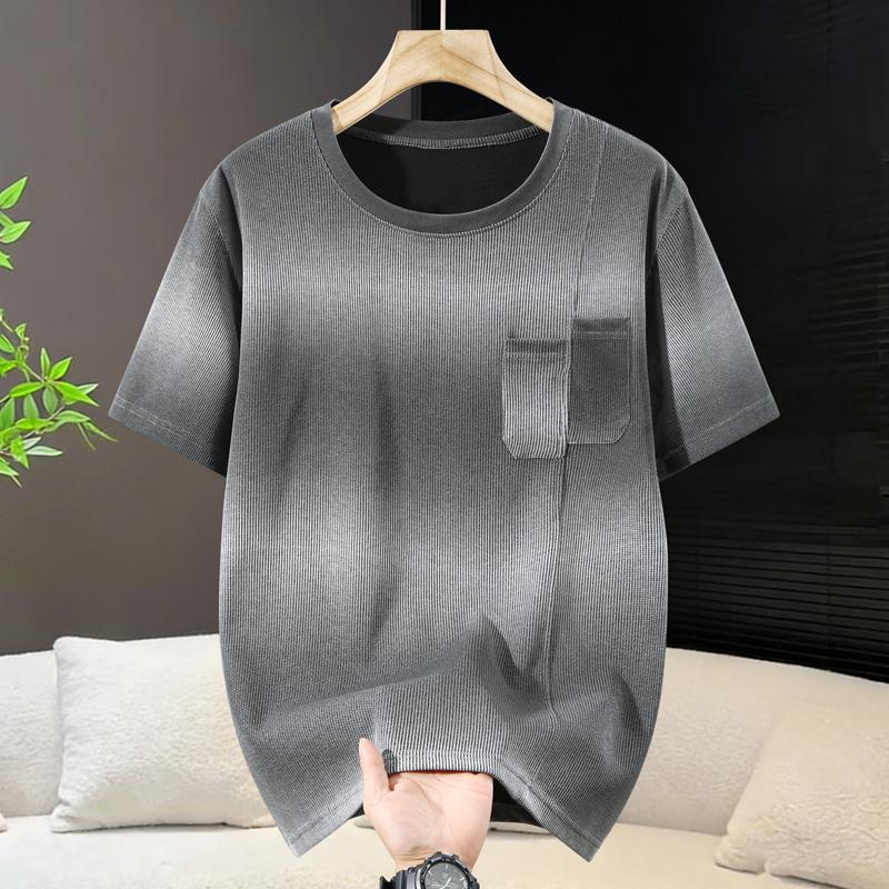 Plus Size 4XL-11XL  Fashion Oversized T-shirt Men Tops Casual Short Sleeve Tee Summer Men Clothing
