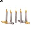 1Pc 6mm Shank Ti-Coated HSS Vertical Key Machine Cutters Door Car Key Cutter Machine Part Key Maker Locksmith Tools 1.0mm-5.0mm