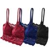 New Women Lace Bras Top Comfortable Bralette Solid Color Sexy Underwear Vest Female Hollow Out Wireless Lingerie Bra