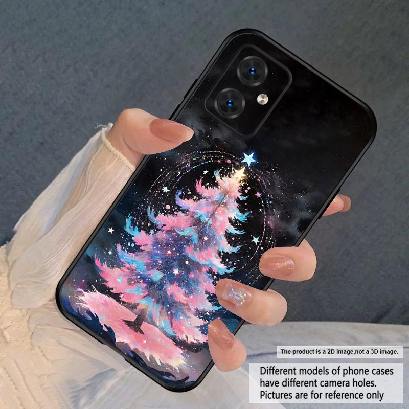 Best for Christmas Star For Motorola Moto G04 14 15 24 34 35 54 55 75 84 85 Edge 40 50 Fusion 60 Fusion Silicone Soft Phone Case