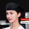 Unisex Breathable Mesh Chef Beret Hat for Restaurant and Baking
