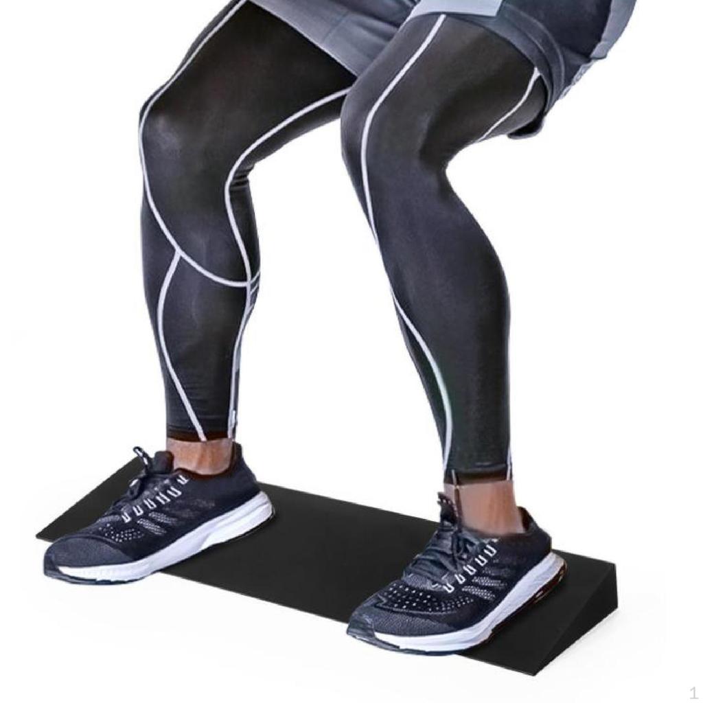 Kniebeugenkeilblock Schrägbrett Professionelle Kniepolster Wadenstrecker Erhöht für Training Pilates