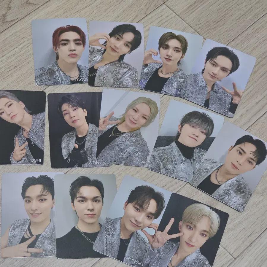 

Seventeen W Member Membership Photo Card