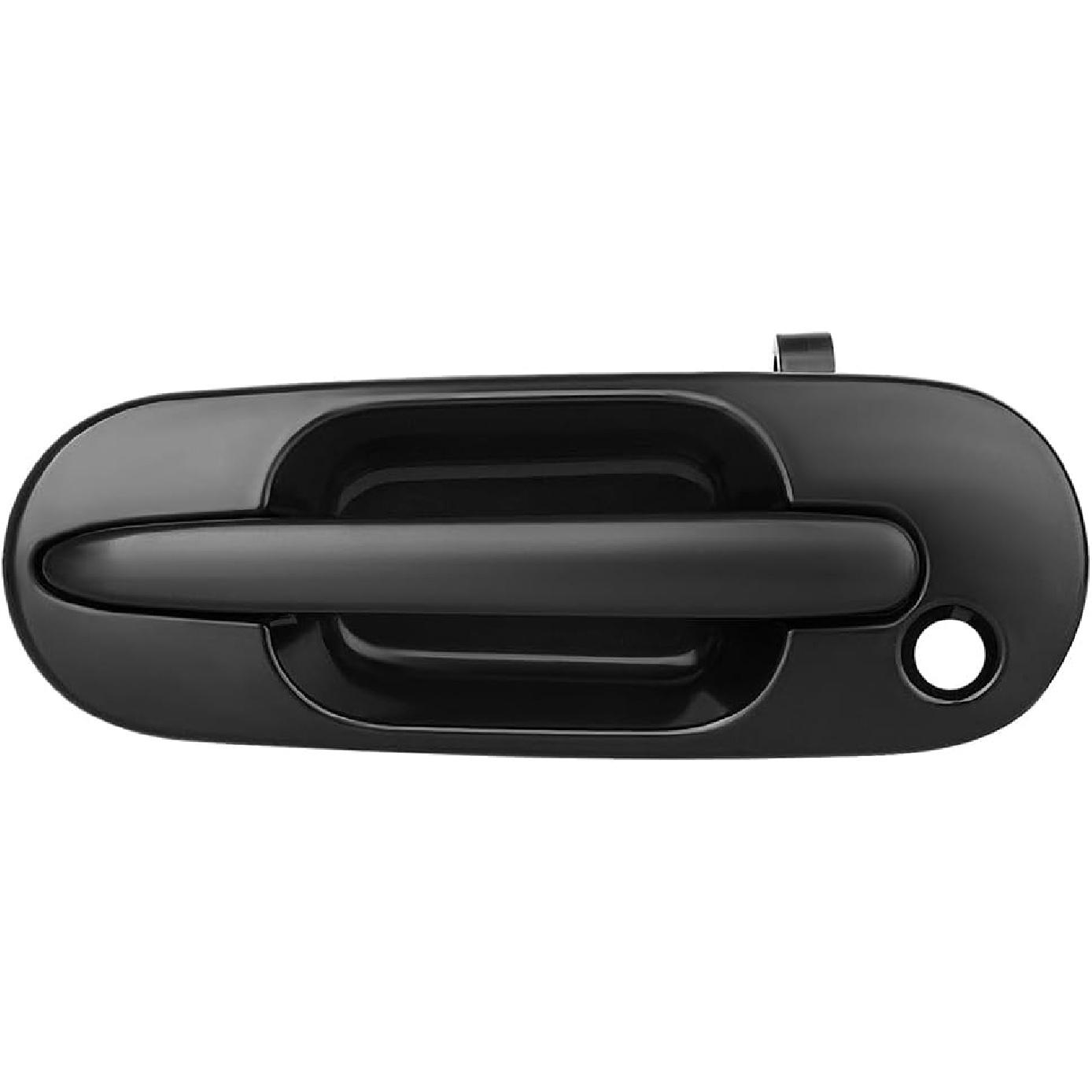 LUJUNTEC Exterior Door Handle - Front Driver Left Side, Black Direct Replacement for 1997-2001 for Honda for CR-V, Replaces OE Numbers 72180S10003