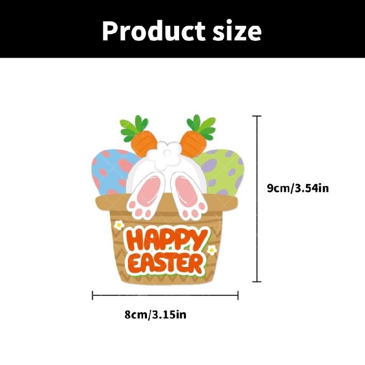 10pcs Easters Eggs Bunnys Hanging Pendants Holiday Decoration Paper Hangings Stylish Photo Shoot Props for Children