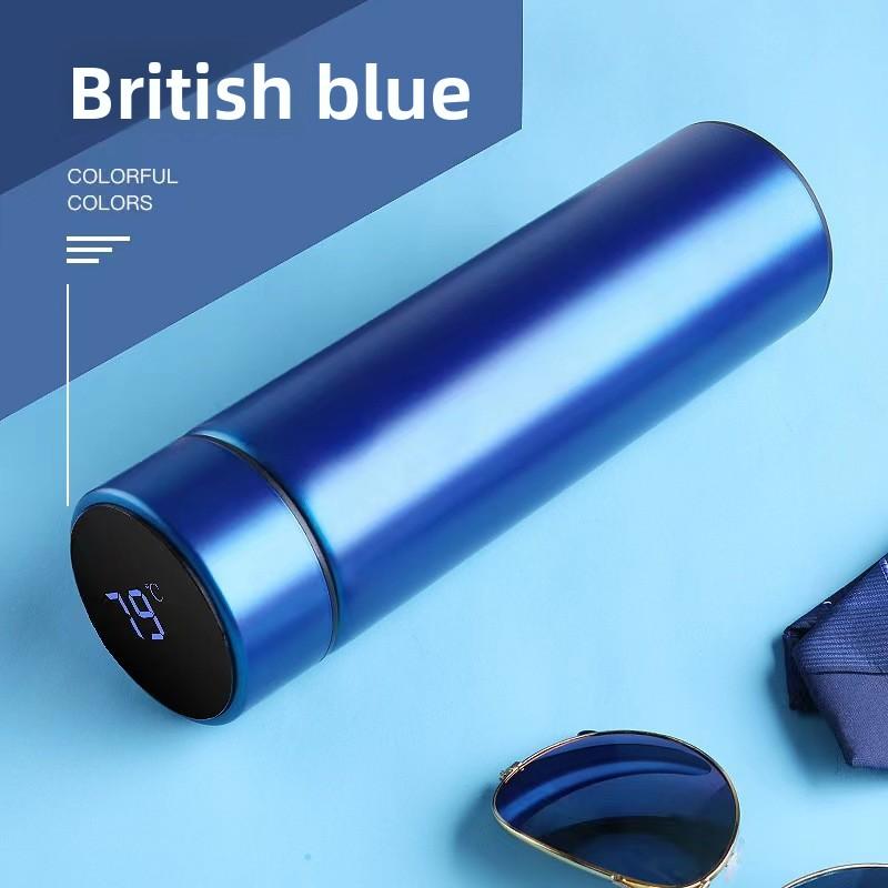 500ml Stainless Steel Thermos Bottle with Digital Temperature Display LED Intelligent Temperature Measurement Cup Vacuum Flask