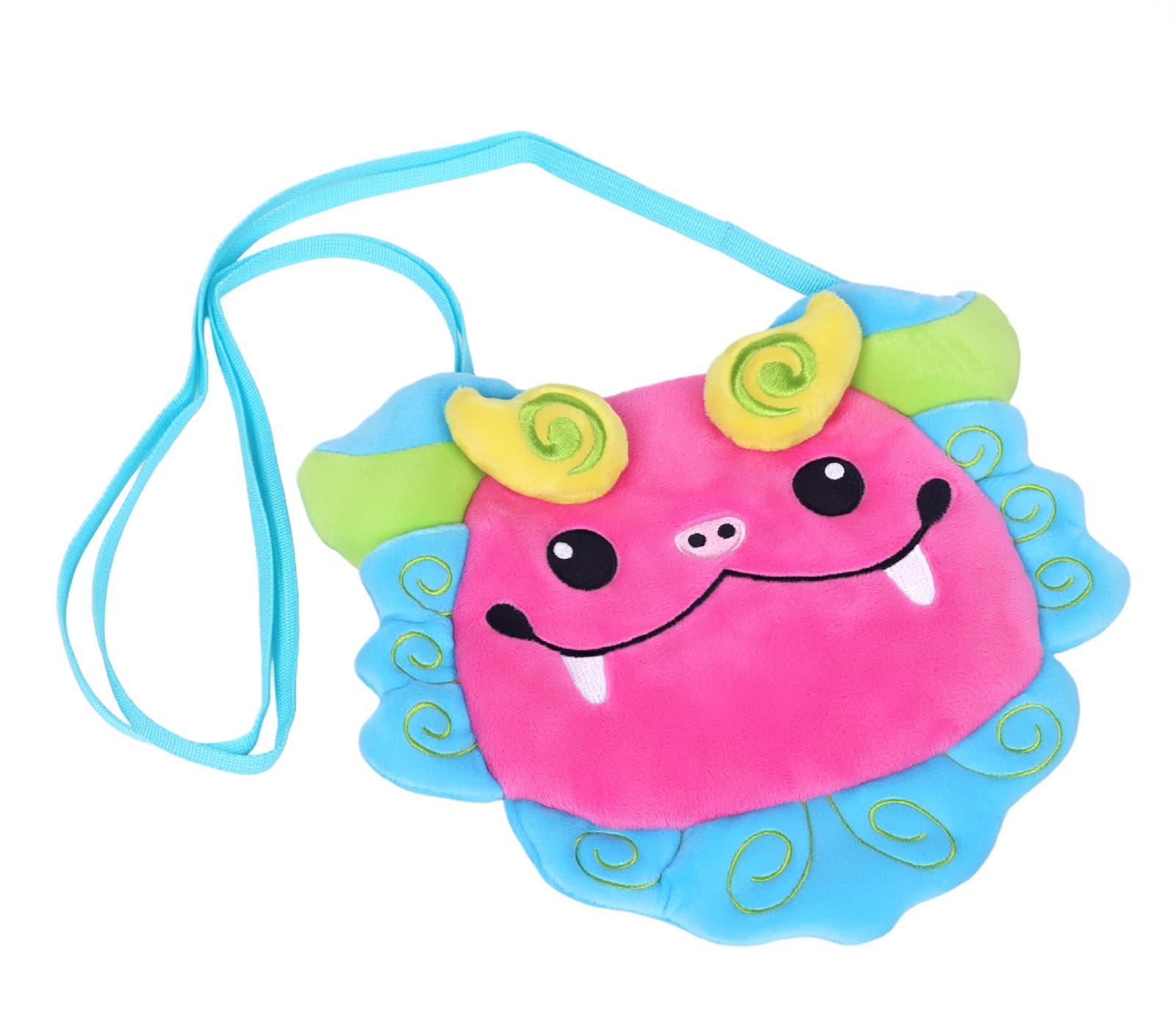Takeoff Shisa Face Pouch Pink
