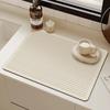 Tappetino da Cucina Diatomee Sottobicchiere Super Assorbente Tappeto da Caffè Tappetino Drenante Tappetino da Bagno Antiscivolo Tappetino Asciugatura Stoviglie