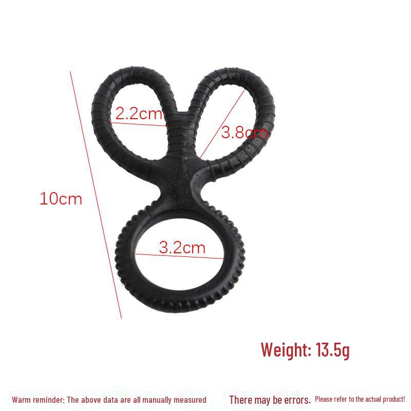 Men's Anti-Ejaculation Ring: Penis Lock, Sperm Control, Testicle Support, Foreskin Sleeve, Adult Product