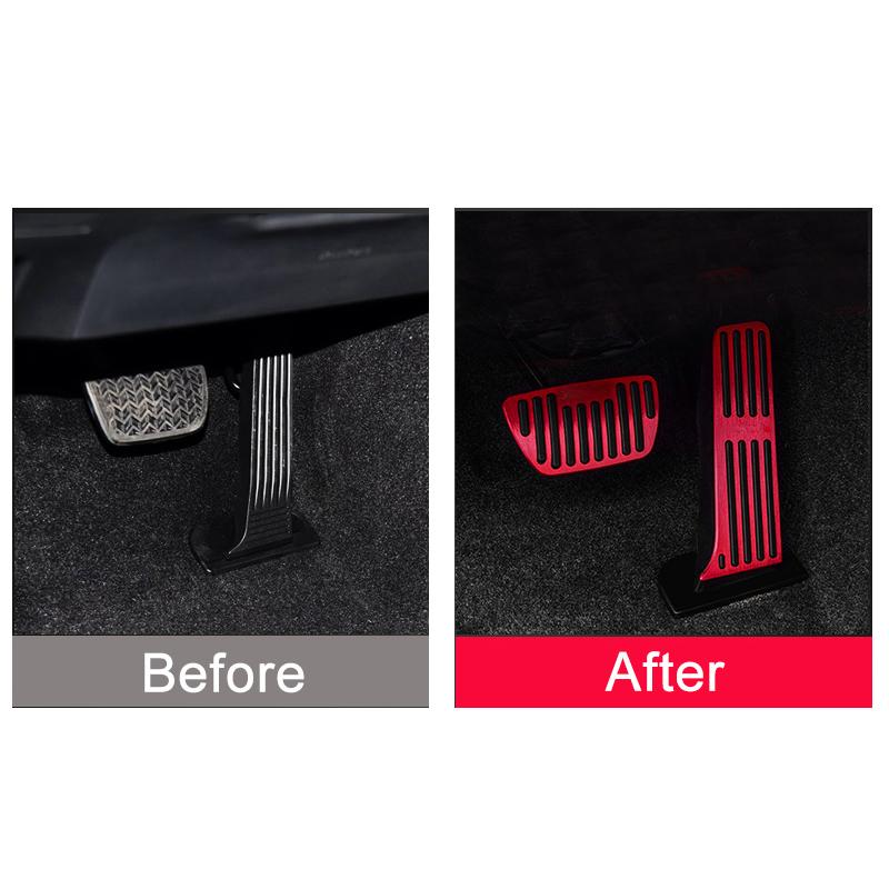 For Toyota Camry XV40 XV50 XV70 2006-2020 2021 2022 2023 2024 Car Accelerator Gas Brake Pedals Footrest Pedal Non Slip Pad Cover