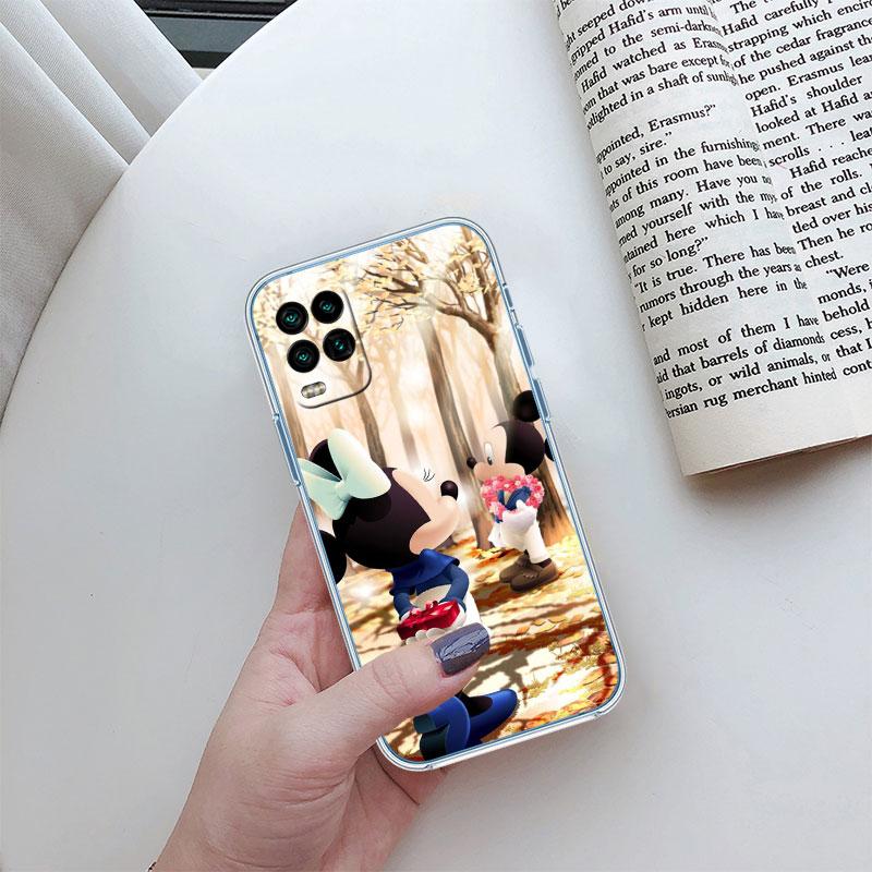Mickey Minnie Mouse Transparent Phone Case for Motorola Moto G10 G20 G30 G31 G32 G34 G35 G41 G42 G50 G51 G52 G55 G60 G60S