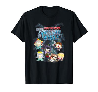 South Park The Fractured But Whole Superheroes Cartoon T-Shirt