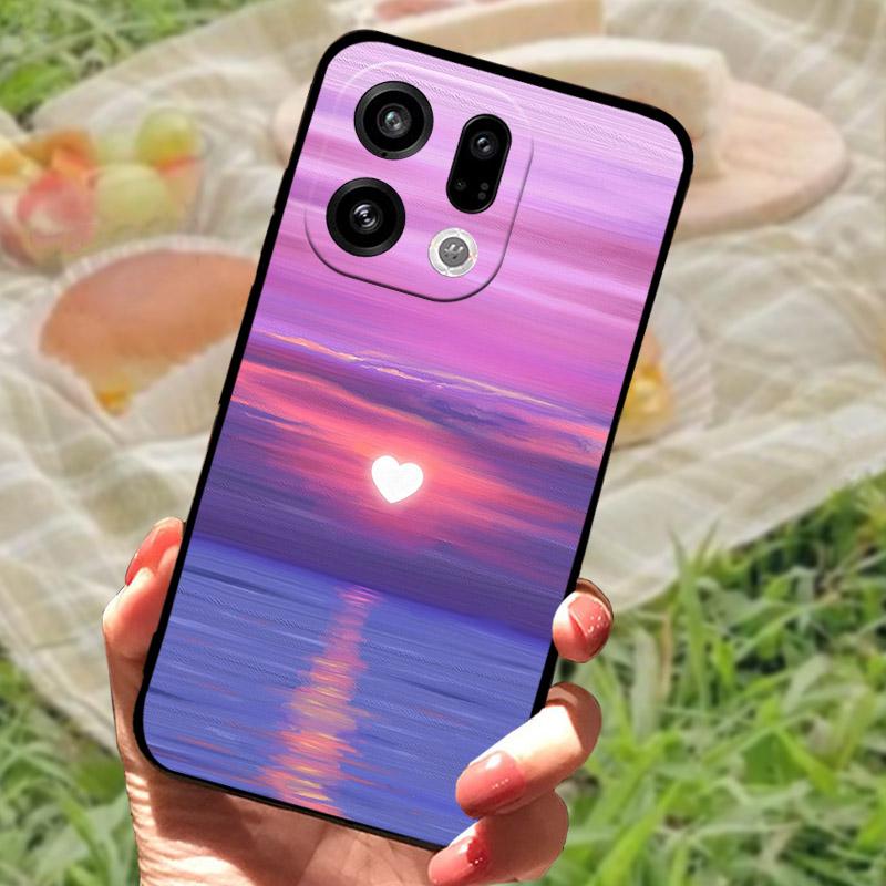 Case For OPPO Find X9 Pro FindX9 Silicone Soft TPU Phone Cover For OPPO Find X9Pro X 9 Shell Bumper Anti Drop Funda Coque PLJ110