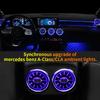 Led Car Air Vents Turbine 64 Colours Ambient Lights App Controls for Mercedes Nenz A-Class/ClA W177 W118 C118 2019 2020 2025-25