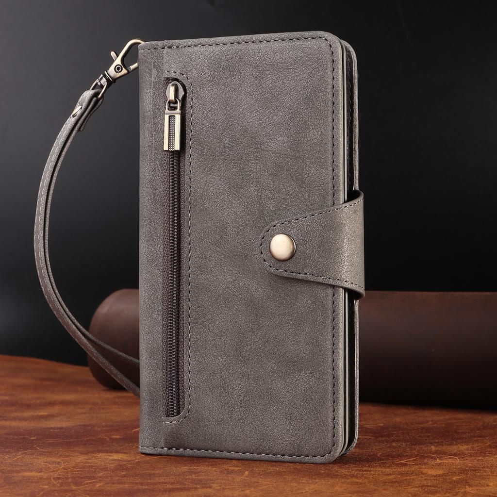 Wallet Multi-card Zipper Kickstand Magnetic Flip Leather Case For For Samsung Galaxy A32 A42 A52 A72 A11 A21 A32 A41 A51 A07 A17 A71