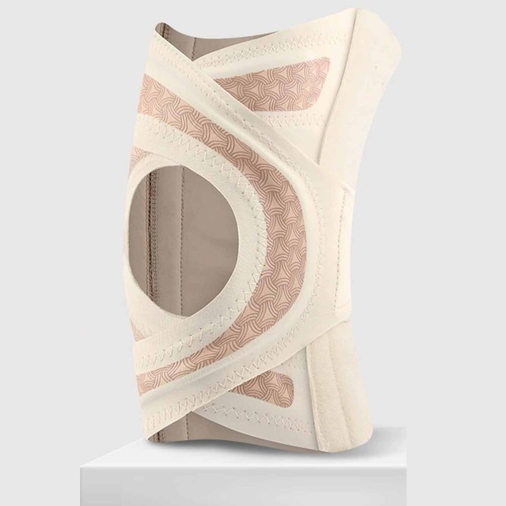 Thin Sports Knee Pads – Cross-Binding Compression Sleeve for Meniscus Support, Running Patella Stabilizer Knee