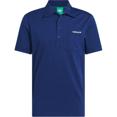 Originals Archive SS25 Fashion Comfortable Simple Short Sleeve Polo Shirt Men Tops Night-Indigo JH3851