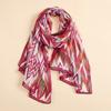 Luxury Brand Women Beach Scarf Georgette Silk Shawls Design Print Headband Female Summer Headband Wraps Sunscreen Hijab
