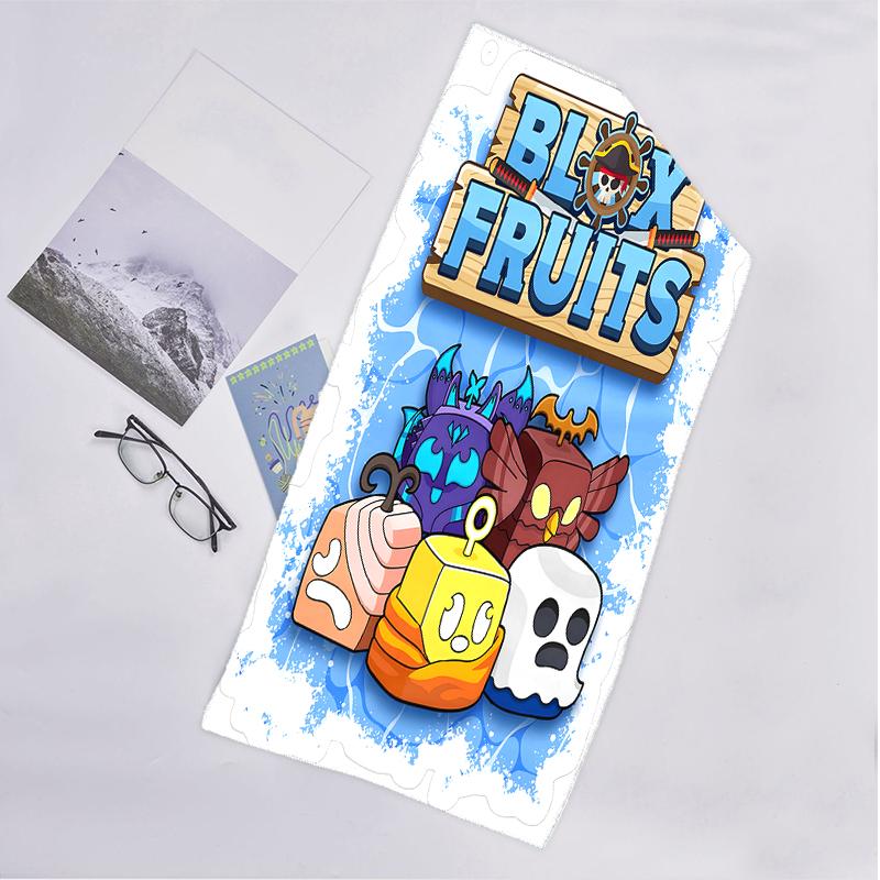Blox Fruit Fashion Beach Towel: Ideal for Summer Adventures Soft, absorbent and quick drying suitable for swimming and bathing
