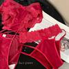 Women's Satin Lace Seamless Sheer Mesh Cotton Crotch Sexy Low Rise Panties