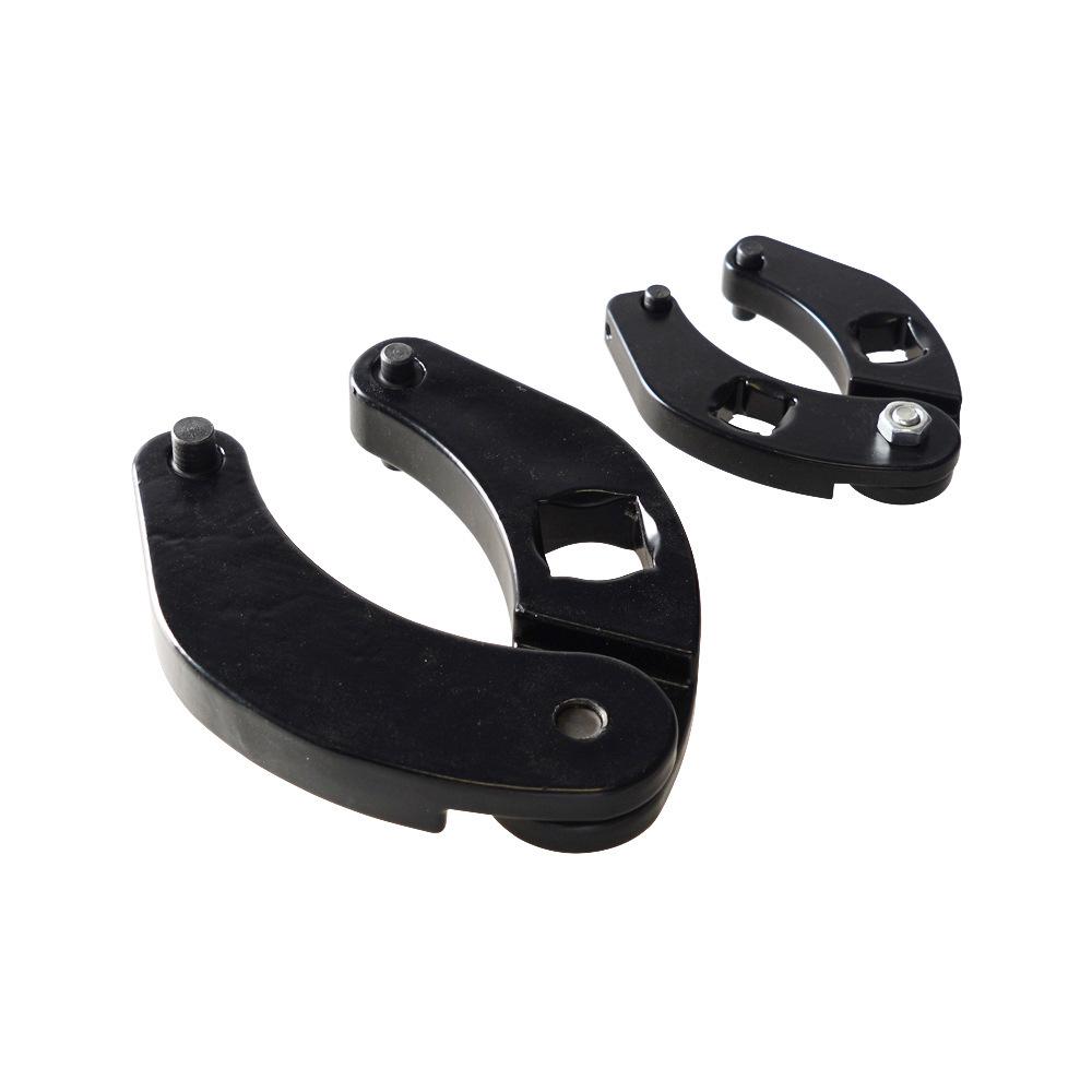 Large and Small Adjustable Gland Nut Wrench Set for Motorcycle Hydraulic Cylinders (1266 & 7463)