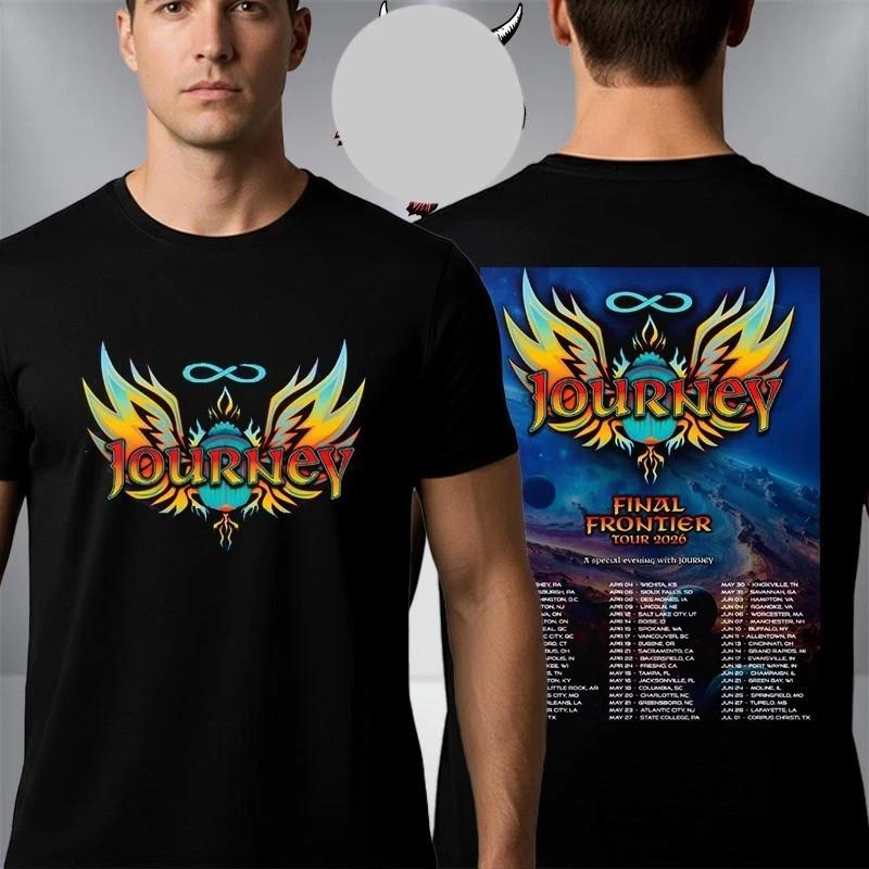 Journey Band Final Frontier Tour 2026 Schedule Tour Dates Unisex T-Shirt Unisex T-Shirt XXXL