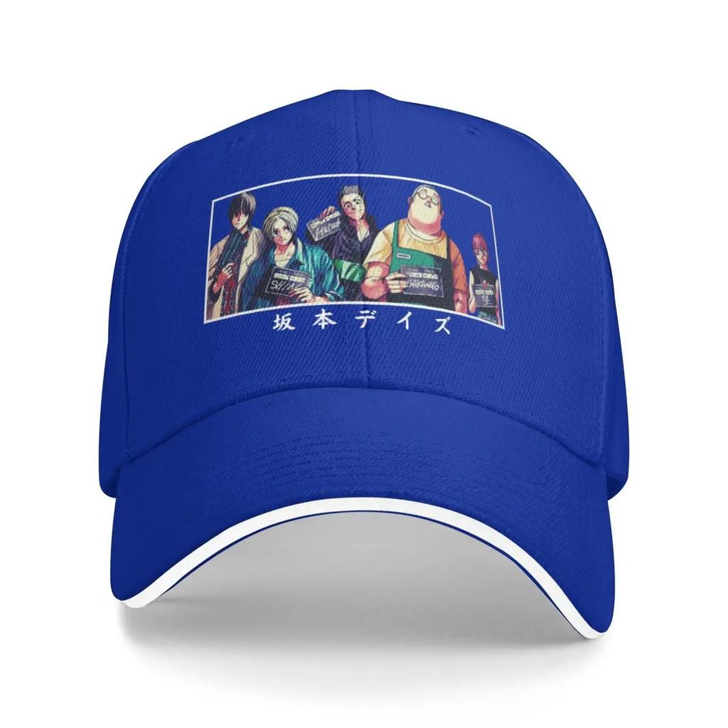 Baseball Caps Sakamoto Days Anime Characters Graphic Female Male Outdoor Summer Caps