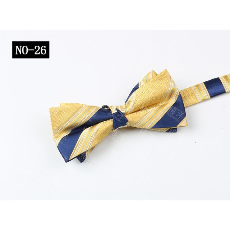 Bow Tie Men'S Vintage Suit Dress Meeting Banquet Officiating Wedding Bow High-End Collar Accessories