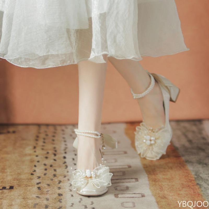 Spring new fashionable comfortable versatile women shoes temperament square-toe women pumps Elegant minimalist women shoes