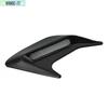 2pcs Black Car Decorative Side Vent Air Flow Fender Intake  Sticker Decor