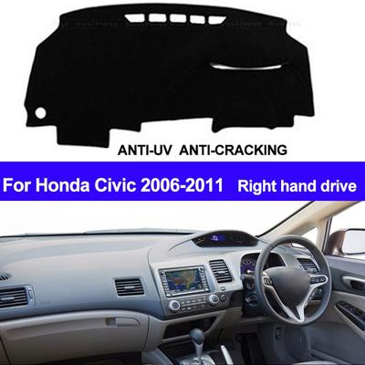 Pravý kryt palubní desky do auta protisluneční pro Civic 2006 2007 2008 2009 2010 2011