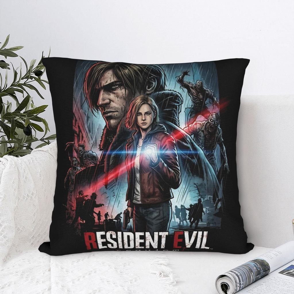 Residents Evils Requiem Leon S Kennedy Pillow Case Cute Funny Pillow Cover Design Pillowcases For Sofa Car Home Decor