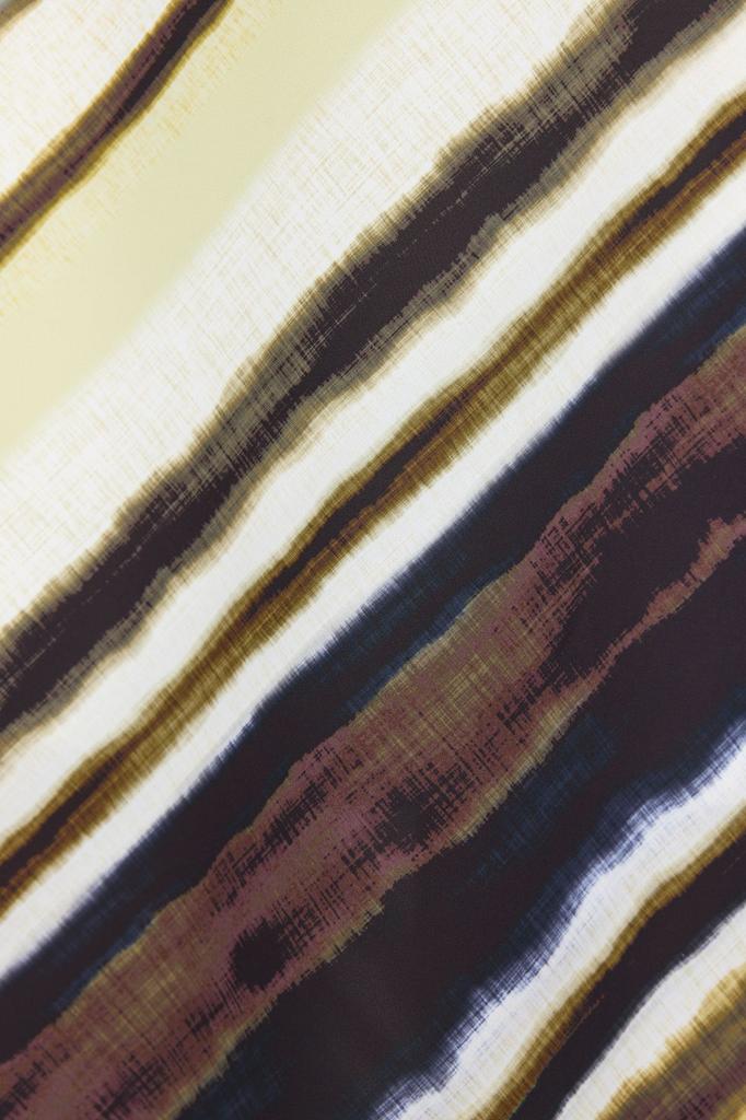 Women's Fashion Multicolored Satin Patterned A-line Midi Length Woven Skirt